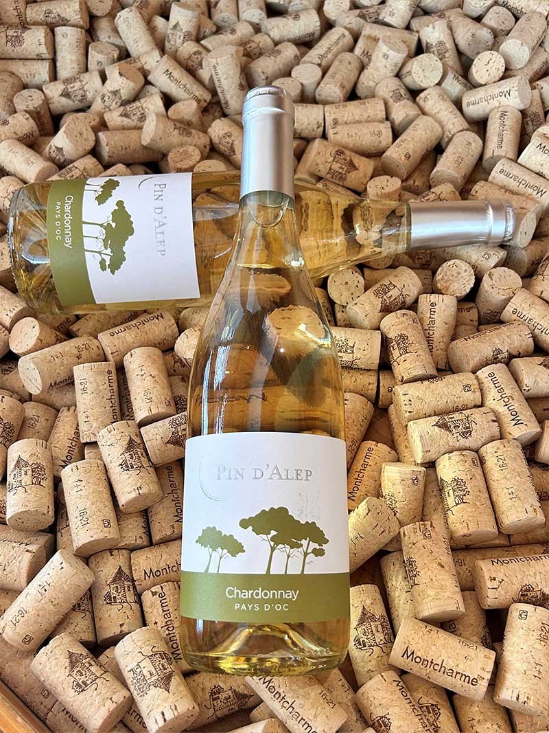 Pin d'Alep Chardonnay IGP Pays d'Oc Monocépage