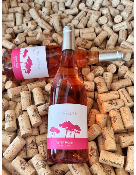 Pin d'Alep Syrah Rosé IGP Pays d'Oc Monocépage